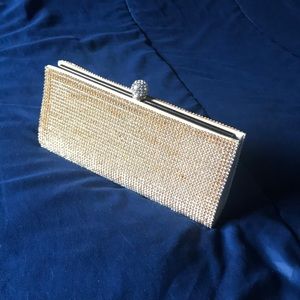 Rhinestone clutch